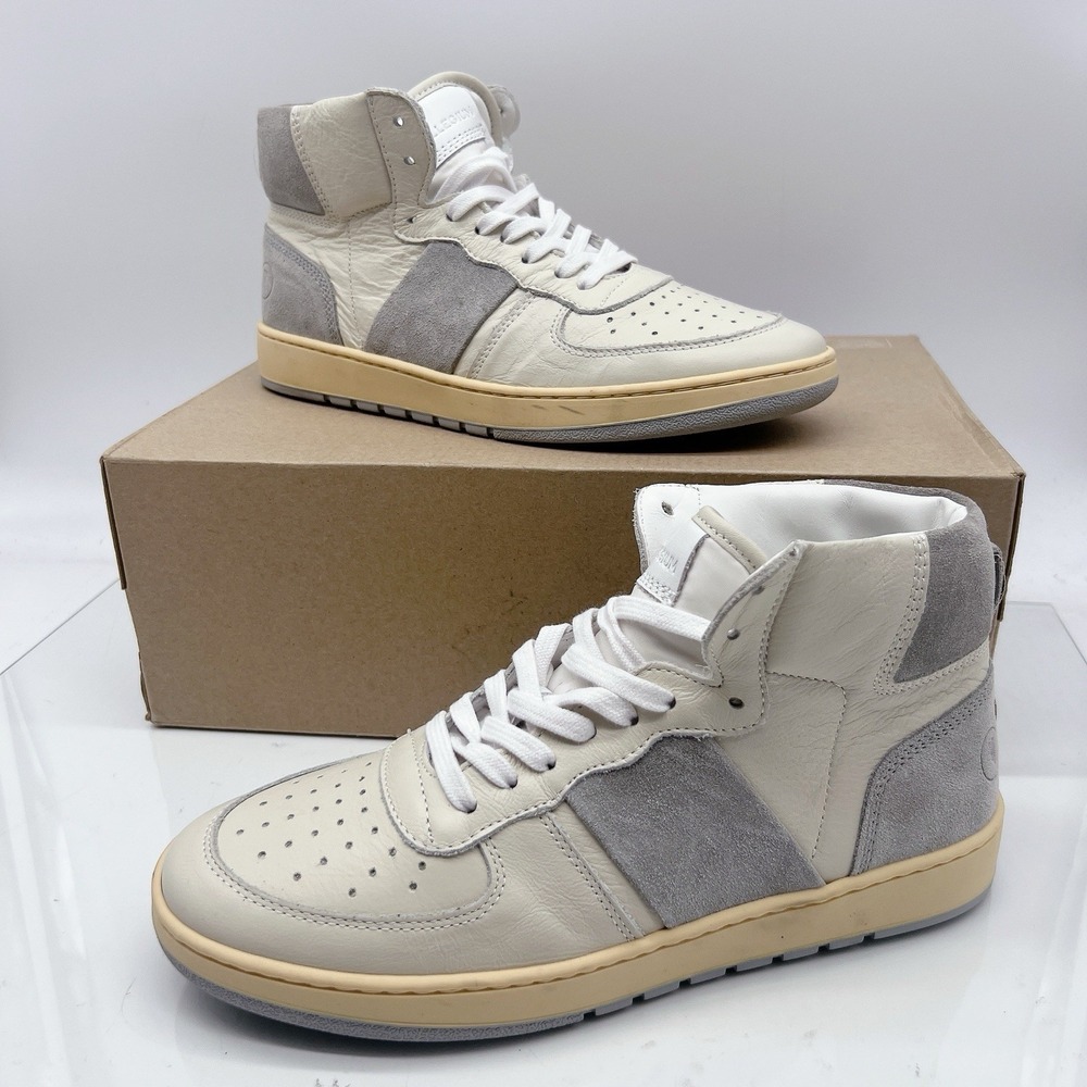 COLLEGIUM Pillar Destroyer Women High Top Sneakers White Shadow Suede EU 40 US10